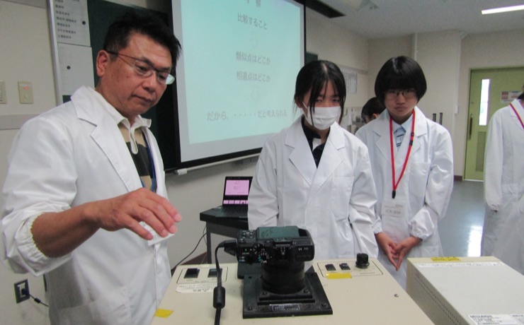 SHIN-GS高等部のゲノム編集実習