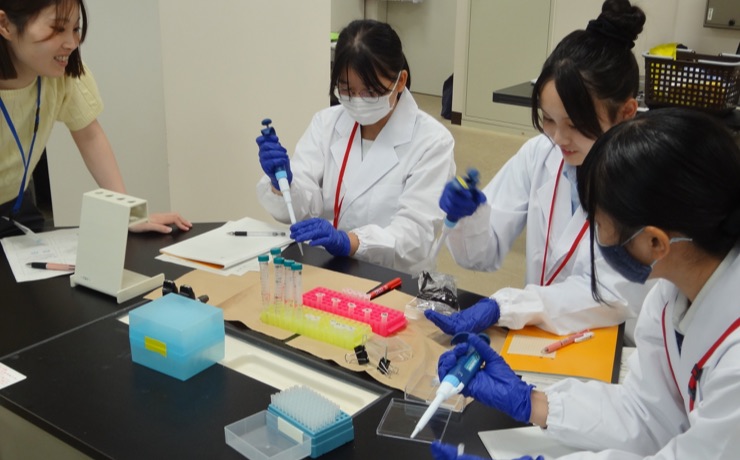 SHIN-GS高等部の実験実習